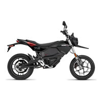 Zero Motorcycles ZERO FXS 2023 Gebruikershandleiding