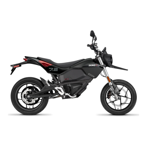 Zero Motorcycles ZERO FX 2023 Gebruikershandleiding