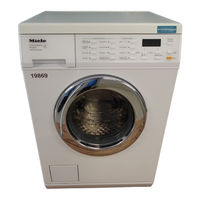 Miele SoftCare System W 3933 Gebruiksaanwijzing