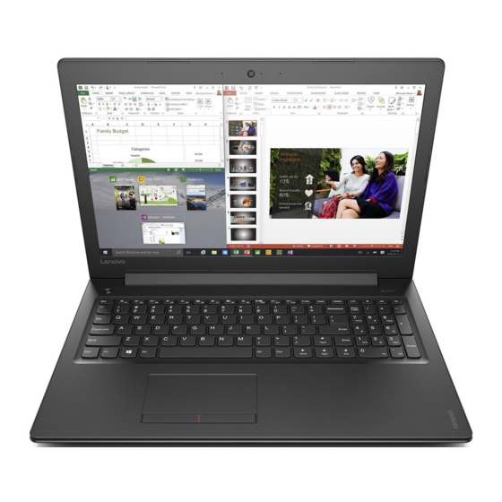 Lenovo ideapad 310-15ABR Gebruikershandleiding