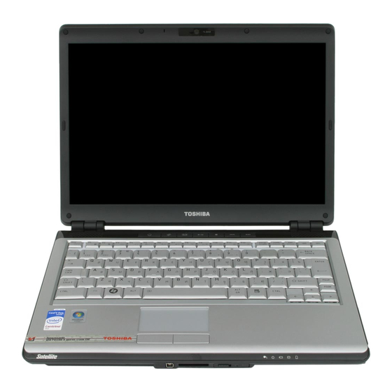 Toshiba U300-serie Gebruikershandleiding