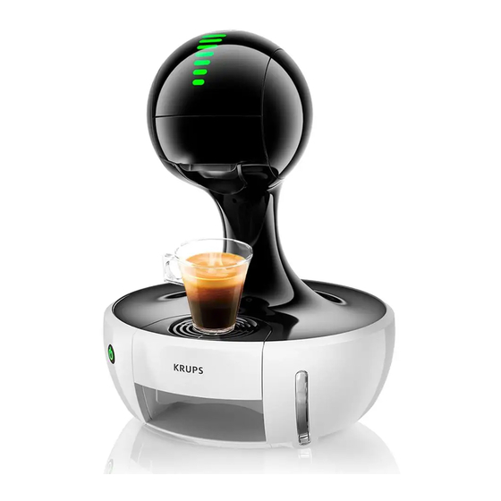 Krups Nescafe Dolce Gusto DROP Handleiding