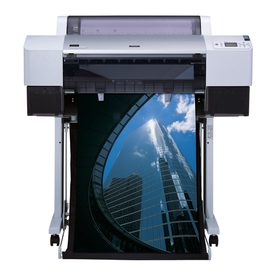 Epson STYLUS PRO 7400 Gebruikershandleiding