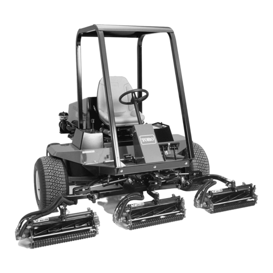 Toro REELMASTER 5200-D Gebruikershandleiding