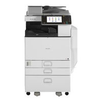 Ricoh MP 9002 Gebruikershandleiding