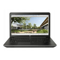 HP ZBook Studio G3 Gebruikershandleiding