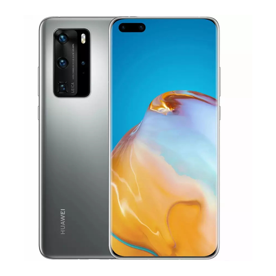 Huawei P40 Pro Plus Gebruikershandleiding