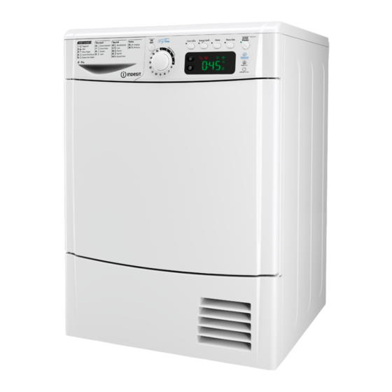 Indesit EDPE 745 A2 Gebruiksaanwijzing