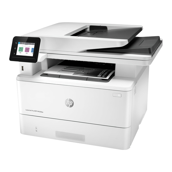 HP LaserJet Pro MFP M428 Gebruikershandleiding