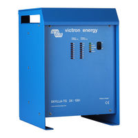 Victron energy SKYLLA-TG 24/30 Gebruiksaanwijzing