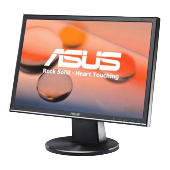 ASus VW195 Series Gebruikershandleiding