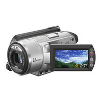 Sony Handycam DCR-SR100E Bedieningshandleiding