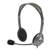 Logitech WIRED 3.5MM HEADSET WITH MIC Gebruikershandleiding