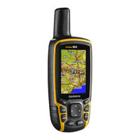 Garmin GPSMAP 64X Series Gebruikershandleiding