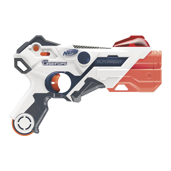 NERF Laser Ops Pro Alphapoint Gebruiksaanwijzing