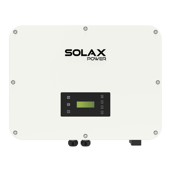 SolaX Power X3-ULTRA Installatiehandleiding