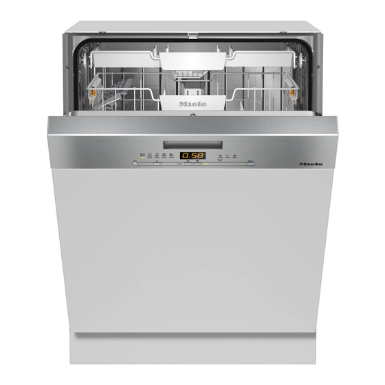 Miele G 5132SCICLST Gebruiksaanwijzing