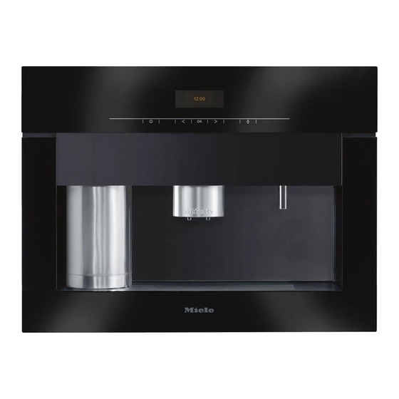 Miele CVA 5060 Gebruiksaanwijzing