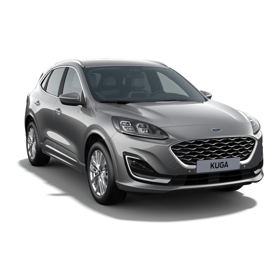 Ford KUGA VIGNALE 2022 Instructieboekje