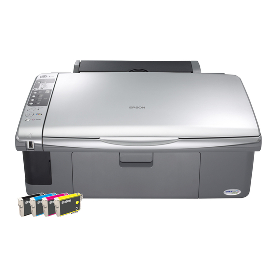 Epson Stylus DX5000 Series Gebruikershandleiding