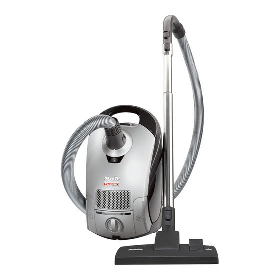 Miele S4812 Hybrid Gebruiksaanwijzing