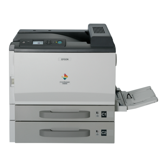 Epson AcuLaser C9200 Series Gebruikershandleiding