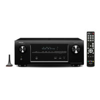 Denon AVR-X2000 Gebruiksaanwijzing