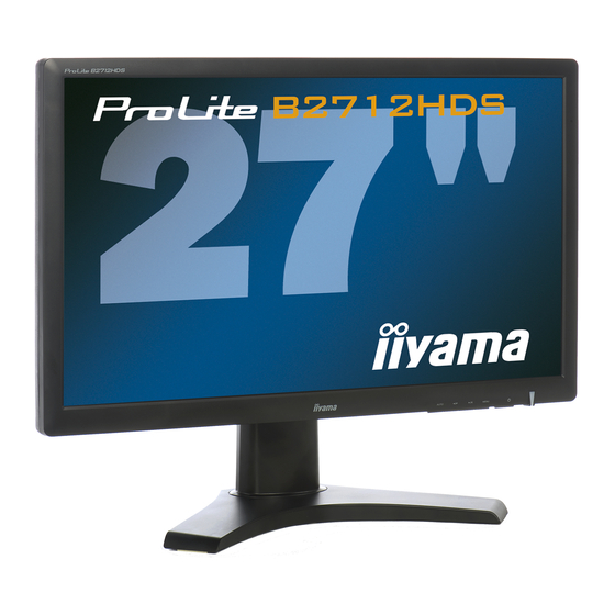 iiayma ProLite B2712HDS Gebruikershandleiding