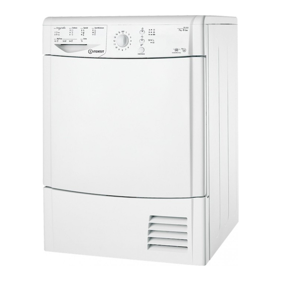 Indesit IDCL 75 B H Gebruiksaanwijzing