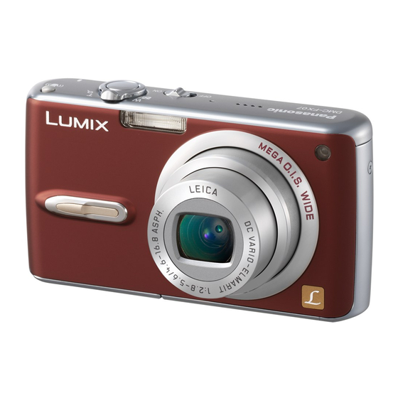 Panasonic LUMIX DMC-FX50 Gebruiksaanwijzing