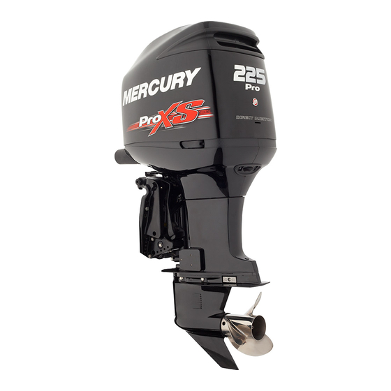 Mercury Go Boldly 200 Pro XS OptiMax Handleiding