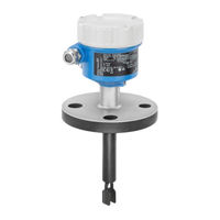 Endress+Hauser Liquiphant FTL62 Beknopte Handleiding