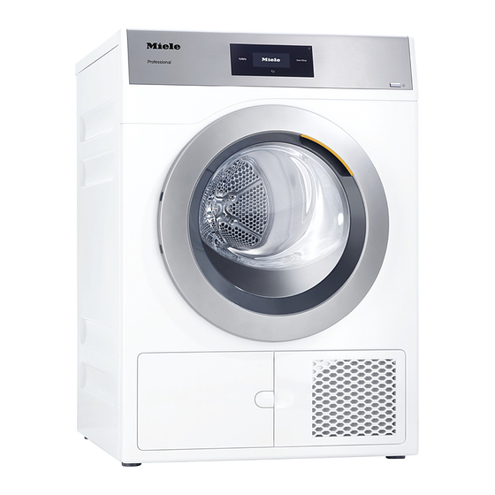 Miele PDR 507 HP Special Gebruiksaanwijzing