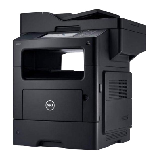 Dell B3465dn Gebruikershandleiding