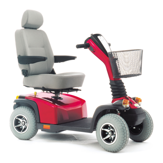 Pride Mobility Products Legend XLS Gebruikshandleiding