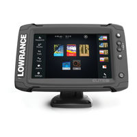 Lowrance ELITE Ti Gebruikershandleiding