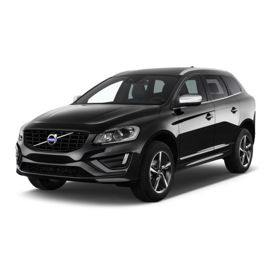 Volvo XC60 2016 Gebruikershandleiding