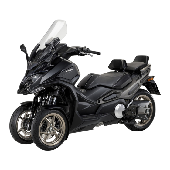 KYMCO CV3 Adventure Tourer Handleiding