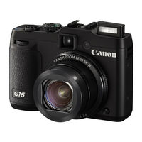 Canon PowerShot G16 Gebruikershandleiding