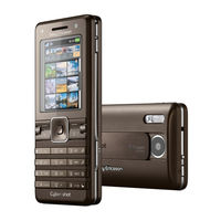 Sony Ericsson K770i Handleiding