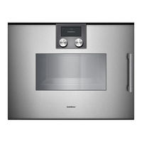 Gaggenau BS 254 Gebruiksaanwijzing