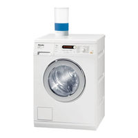 Miele W 5855 Gebruiksaanwijzing