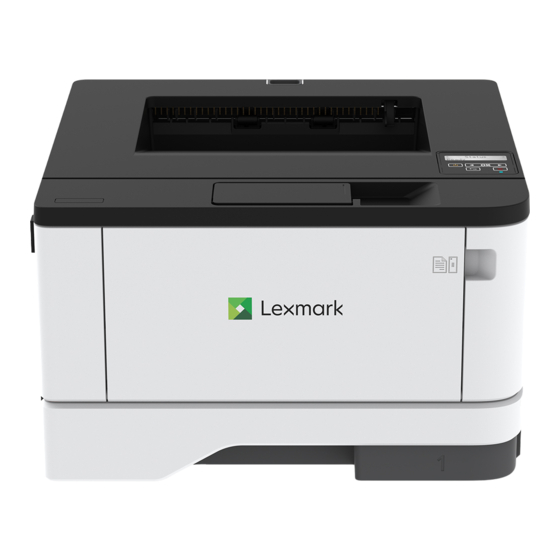 Lexmark B3340 Gebruikershandleiding