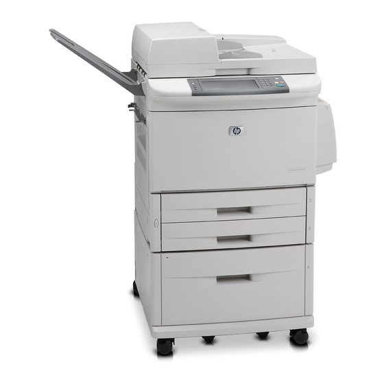 HP LaserJet M9040 Gebruikershandleiding