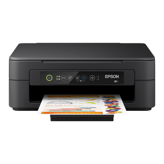 Epson XP-2100 Series Gebruikershandleiding