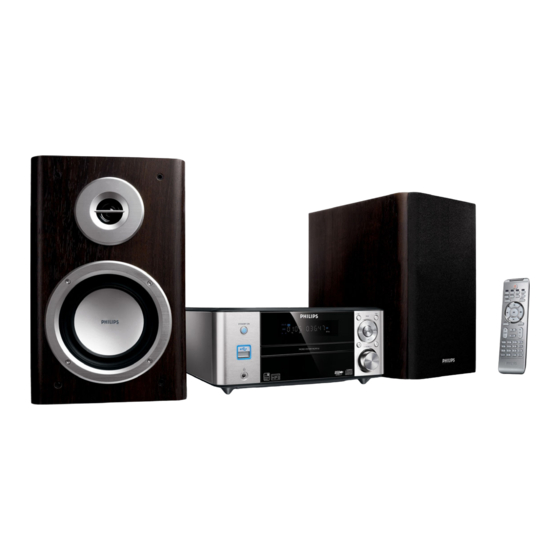 Philips MCM710 Gids Voor Een Snelle Start