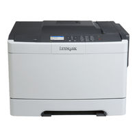 Lexmark CS417 Gebruikershandleiding