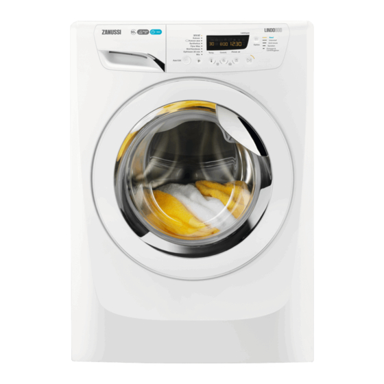 Zanussi ZWF 0147NX Gebruiksaanwijzing