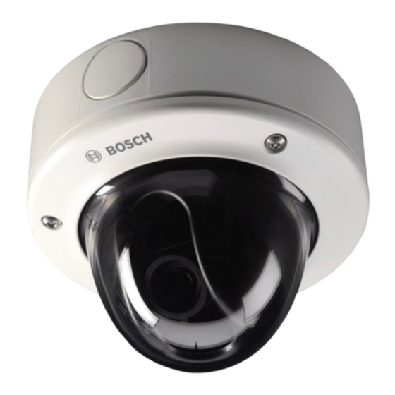 Bosch FlexiDomeHD 720p Installatie- En Bedieningshandleiding