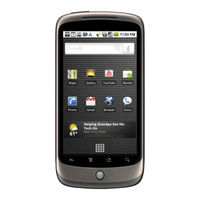 Google nexus one Gebruikershandleiding